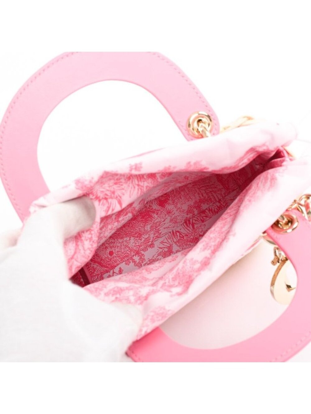 Dior Handbag Lady Dior Mini - Picture 4 of 6